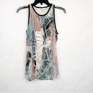Ginger G Abstract Pastel Tank Top
